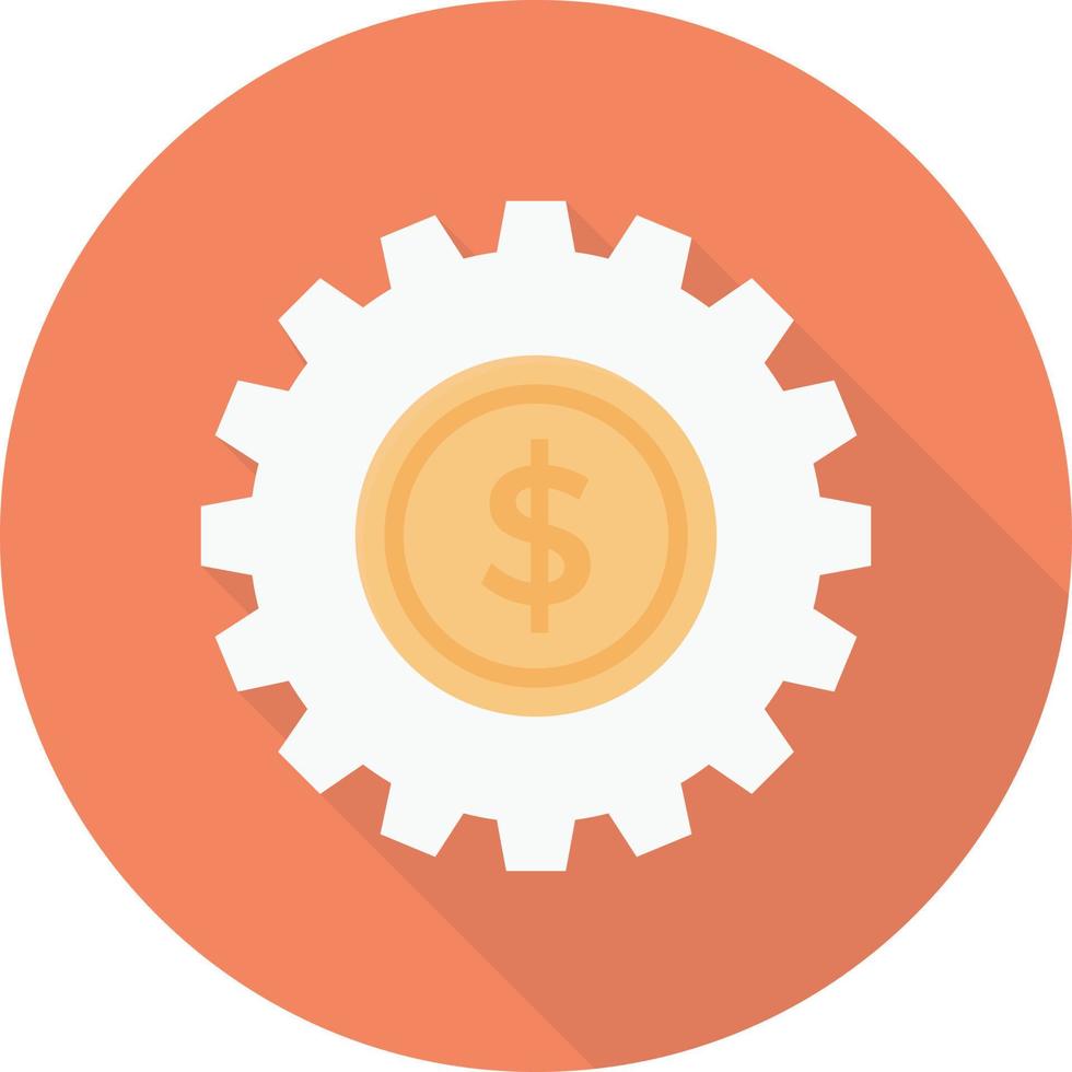 ilustración de vector de ajuste de dólar en un fondo. símbolos de calidad premium. iconos vectoriales para concepto y diseño gráfico.