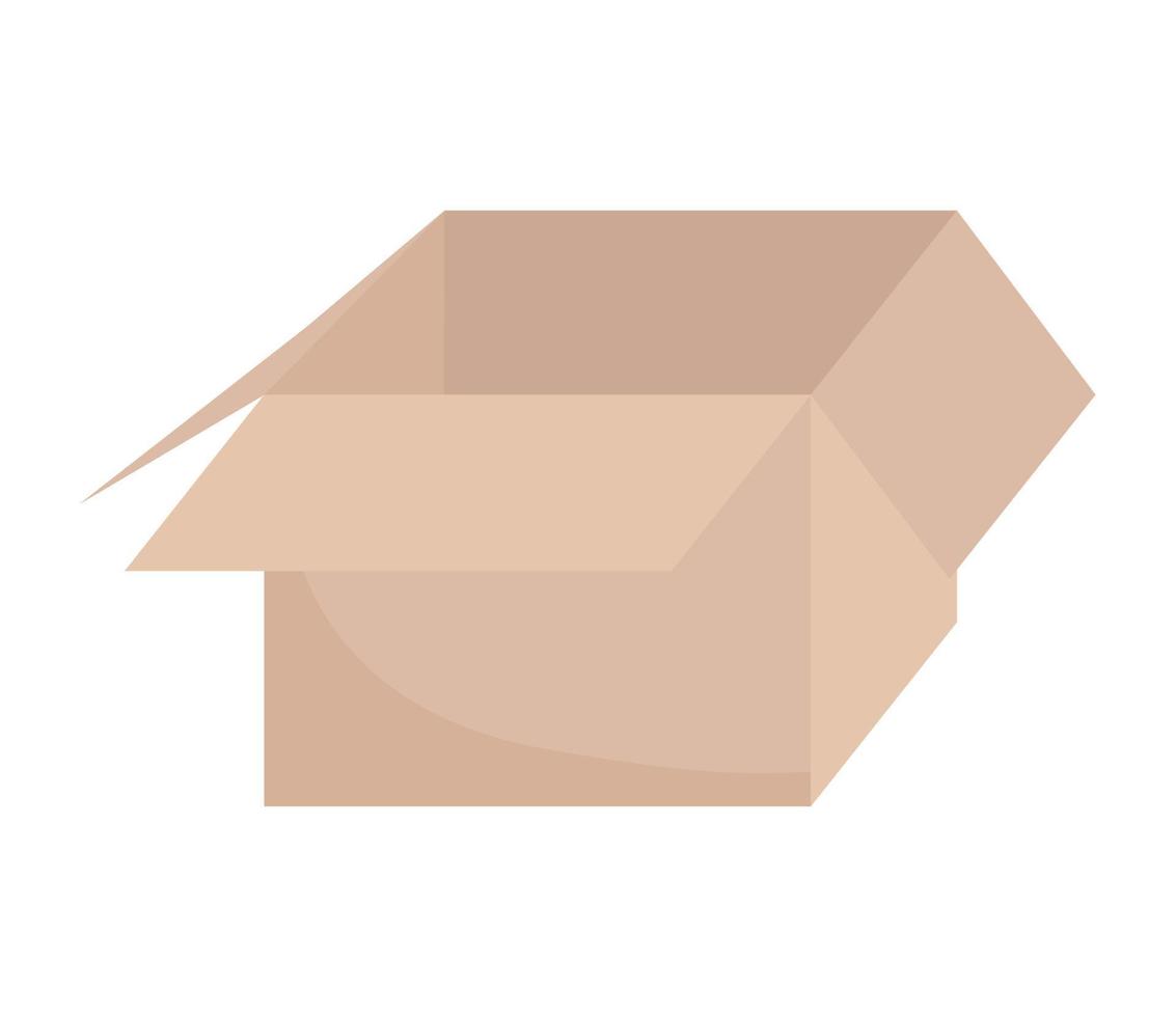 eco box packaing vector