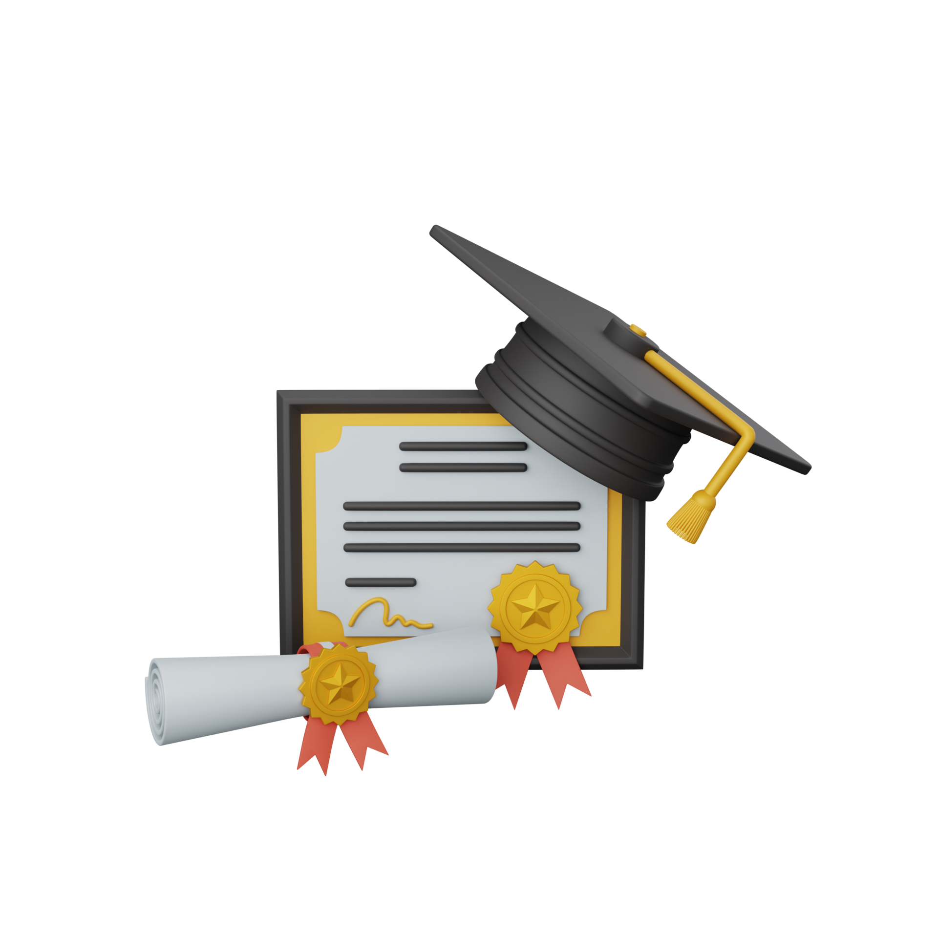 Free 3d rendering certificate isolated useful for education, learning, knowledge, school and class design 13854343 PNG with Transparent Background Free 3d rendering certificate isolated useful for education, learning, knowledge, school and class design 13854343 PNG with Transparent Background