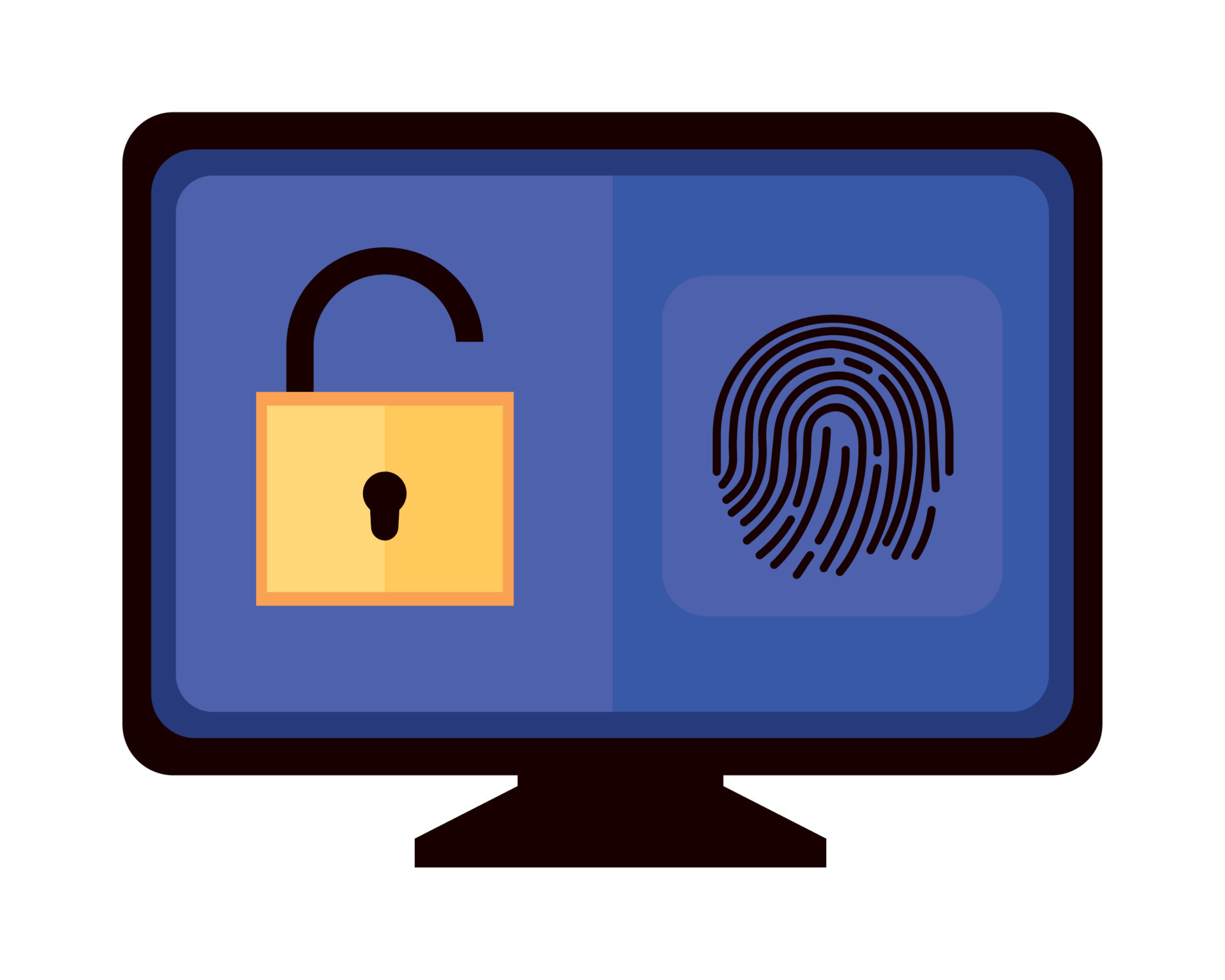 cyber security computer 13854642 Vector Art at Vecteezy