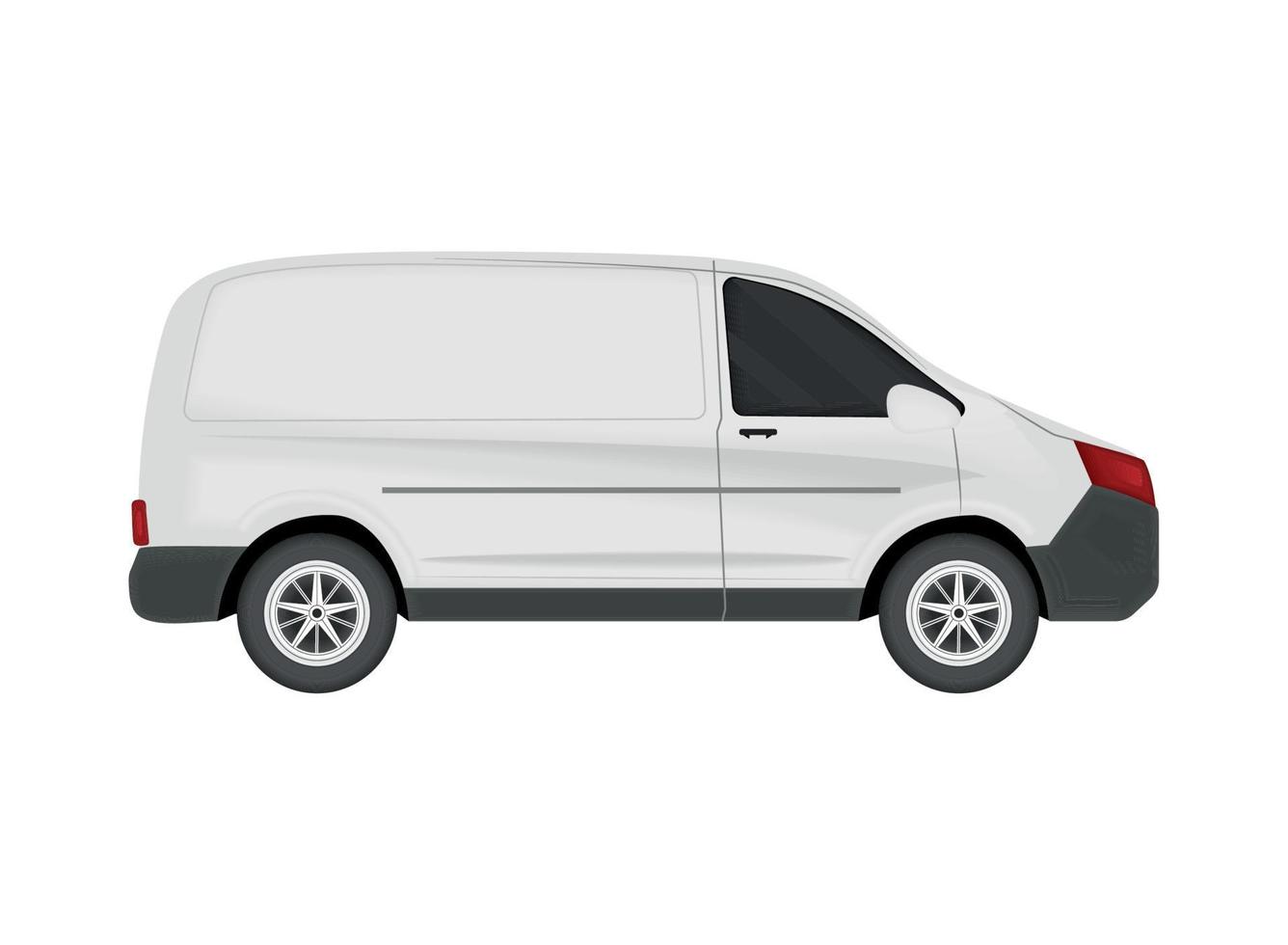 mockup vehicle transport vector