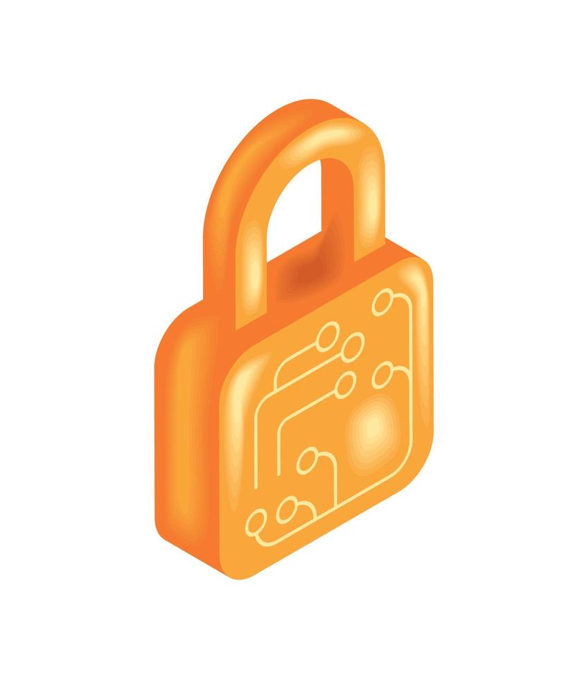cryptocurrency security icon vector