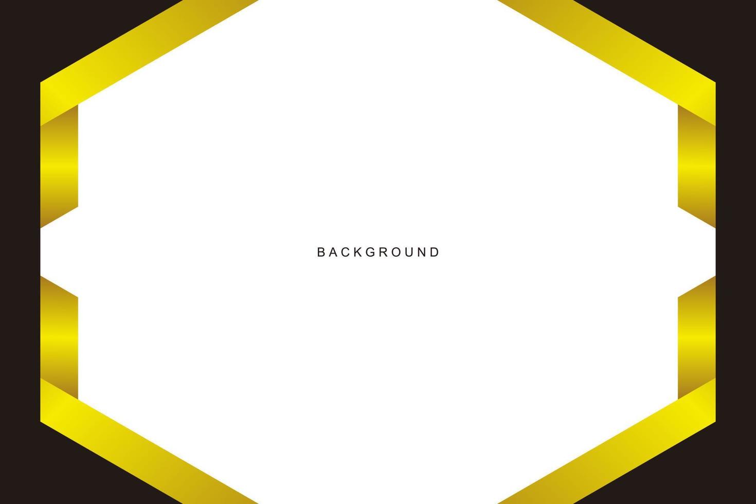 Modern gold frame abstract rectangle box lines background for presentation design, banner, brocure, and business card. 2 vector