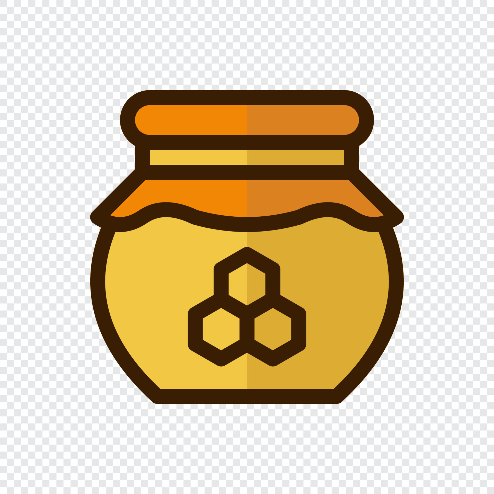 Honey Jar Vector Icon Creative Geometric Honey Jar Logo Design Linear honey-jar-vector-icon-creative-geometric-honey-jar-logo-design-linear