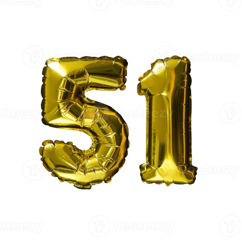 11 Golden number helium balloons isolated background. Realistic foil and latex balloons. design elements for party, event, birthday, anniversary and wedding. photo