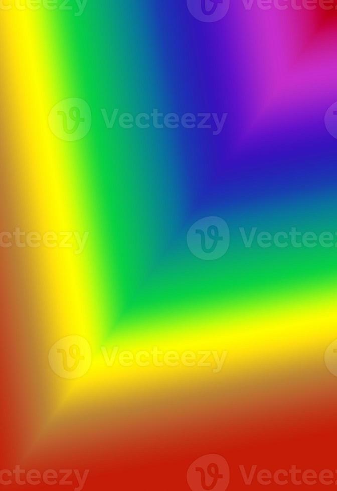 Abstract blurred gradient mesh background in bright rainbow colors. Colorful smooth banner template. Easy editable soft colored vector illustration photo