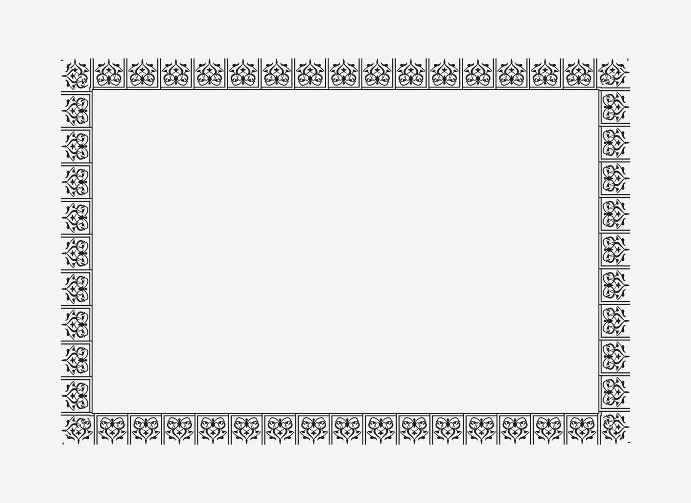 Vector Photo Frame or Border Design