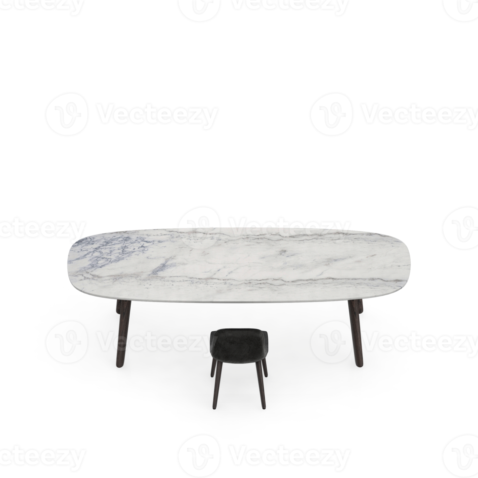 Isometric Table set Perspective 3D render png