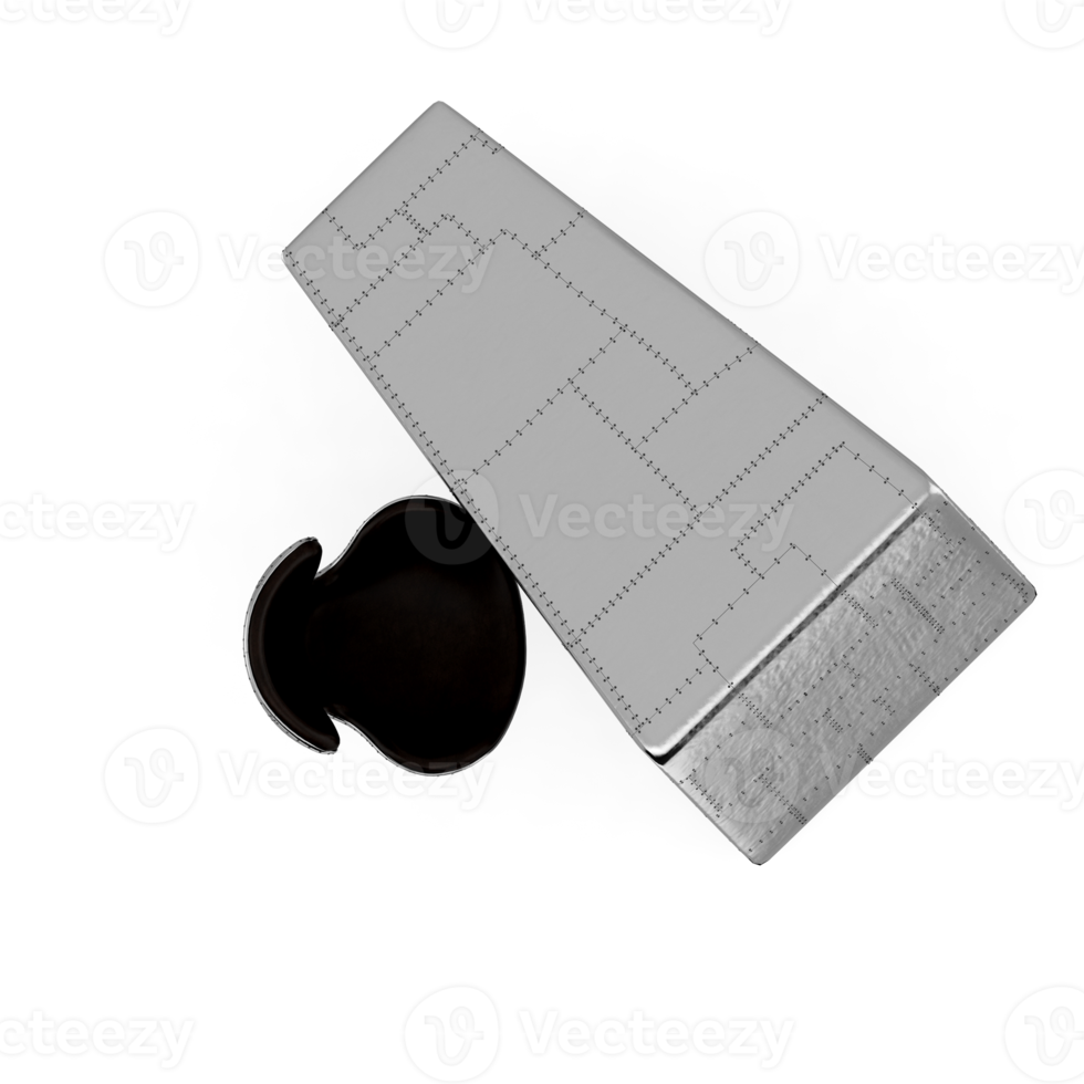 Isometric Table set Top 3D render png