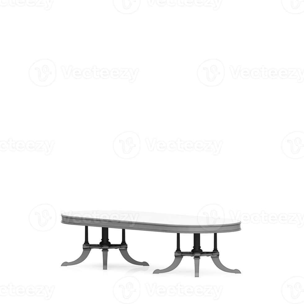 Isometric Table set Perspective 3D render png