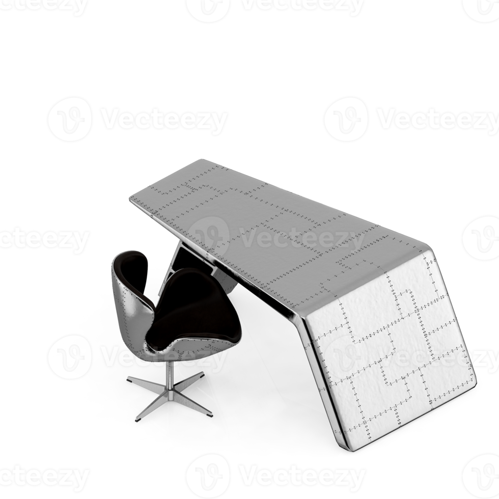 Isometric Table set Perspective 3D render png