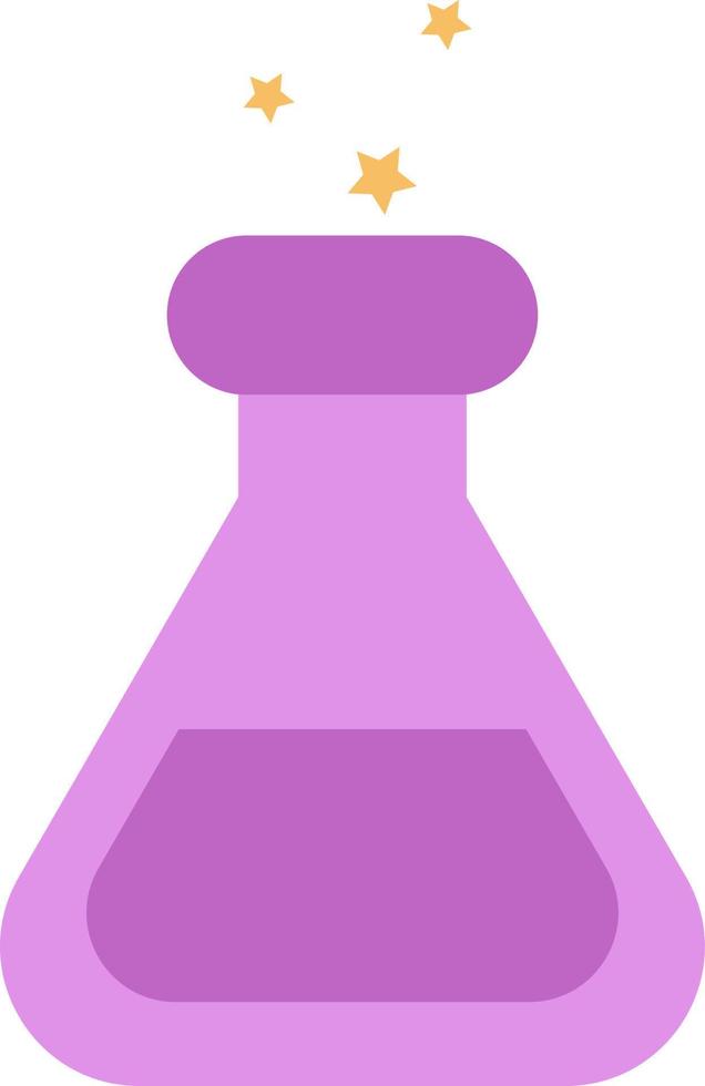 Magic potion, illustration, on a white background. vector