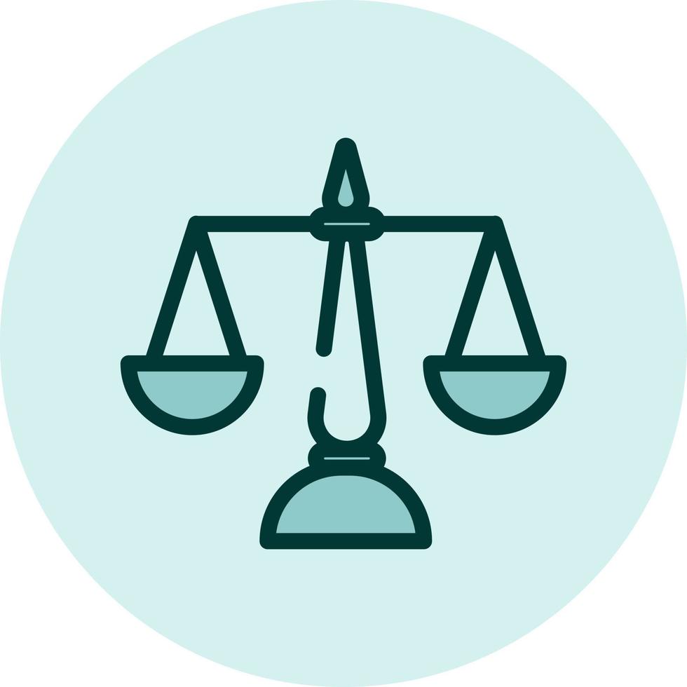 Academical discipline law and justice, illustration, vector on a white background.