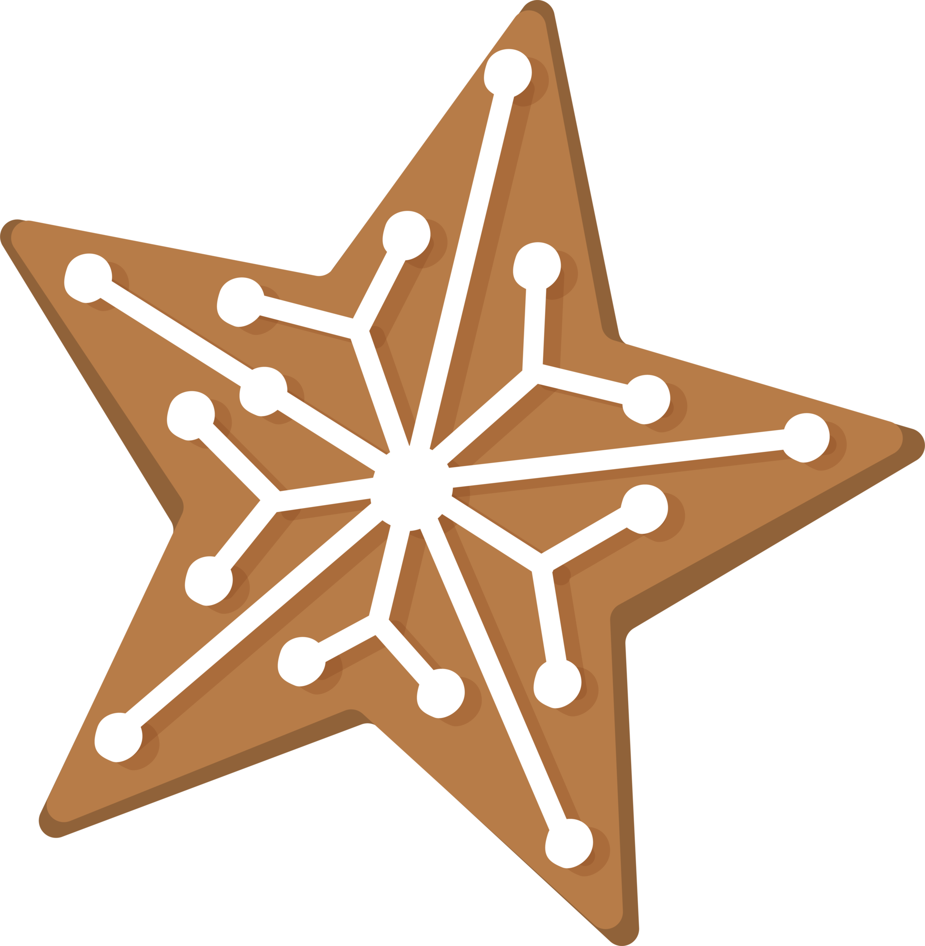 Free Christmas cookie star. 13859487 PNG with Transparent Background