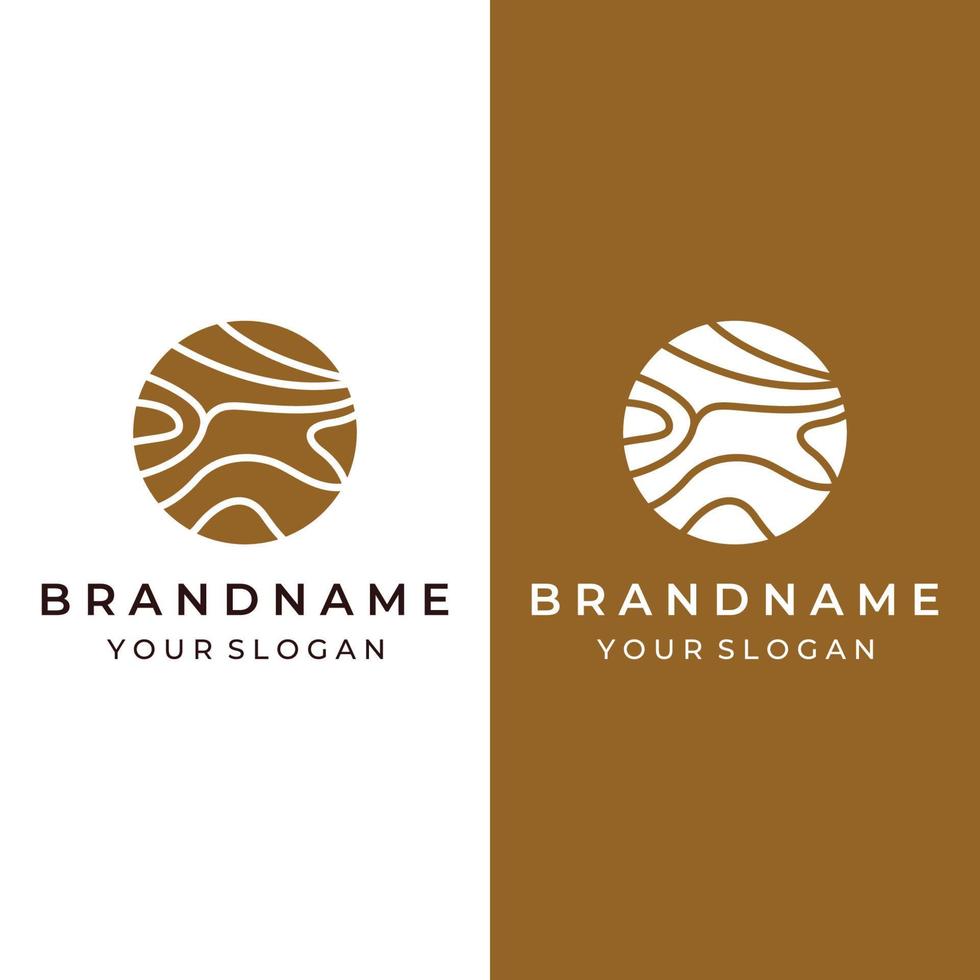 Creative design of wood and natural fiber logo, carpenter and wood plank with saw craftsman tool. Vector illustration.