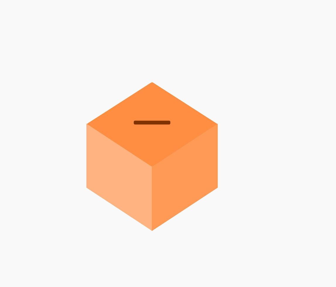 Vote ballot box for voting icon vector