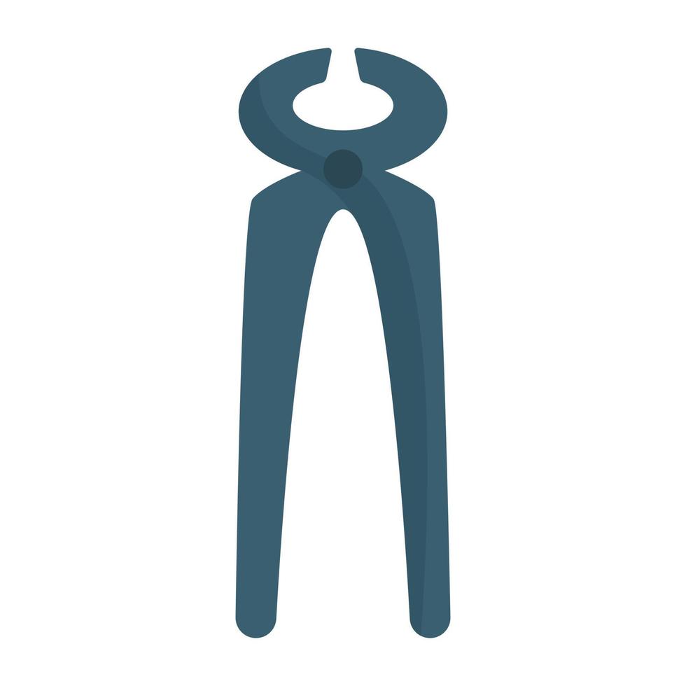 vector icon of pliers