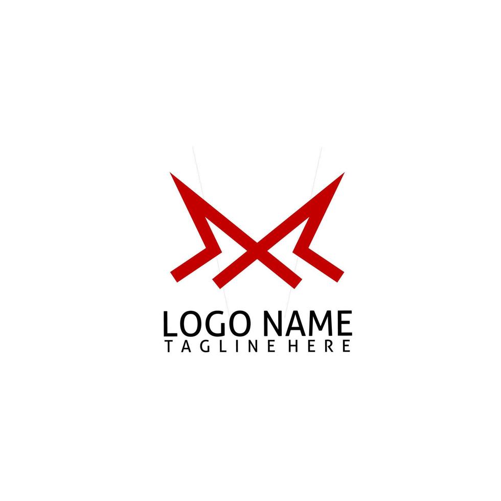 The logo is a combination of the letters m and x vector