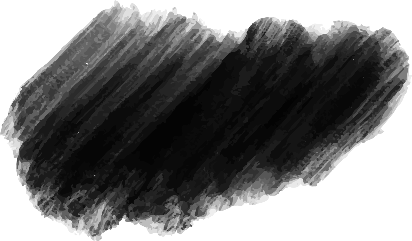 svart bläck borsta multiplicera genomskinlighet png