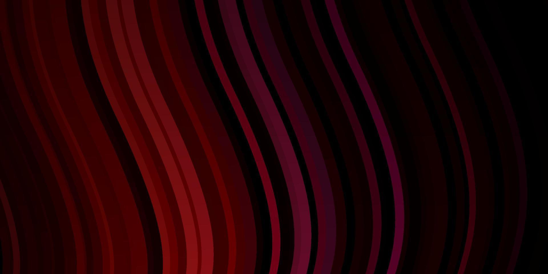 Dark Blue, Red vector background with bent lines. 13862771 Vector Art