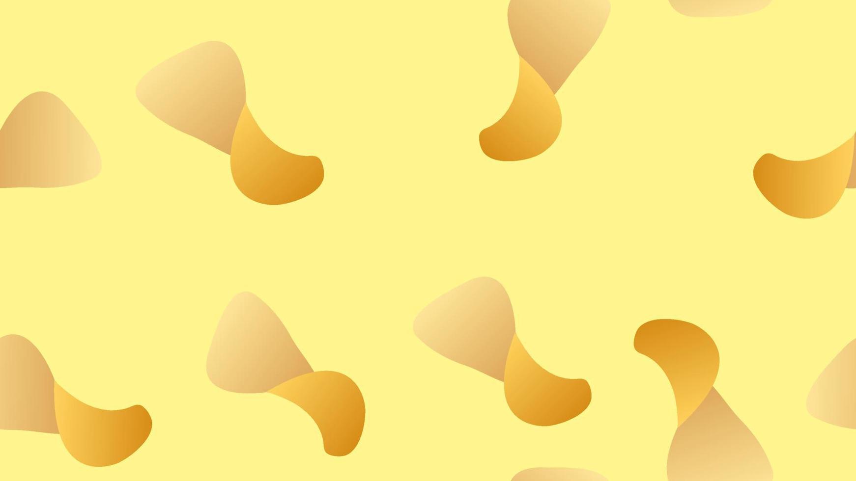 Patatas fritas vector de patrones sin fisuras. fondo de comida dibujado a mano. adorno de comida rápida de estilo artístico detallado