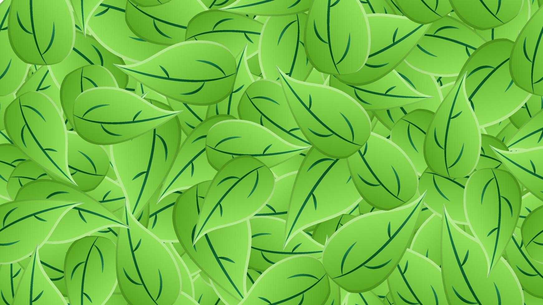 green spice leaf, vector illustration, pattern. natural organic seasoning. decor for the decoration of the kitchen and dining room. many sheets on the pattern, natural green