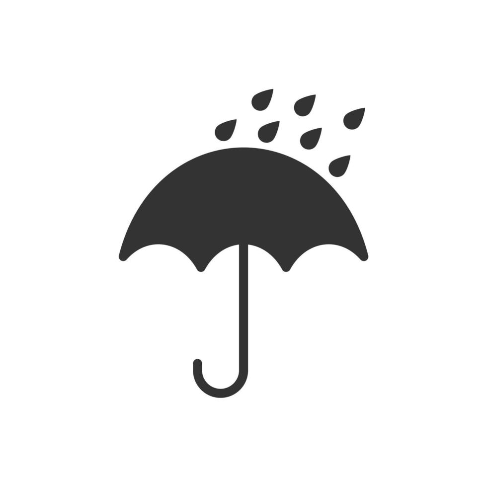 simple umbrella icon for rainy season 13863601 Vector Art at Vecteezy