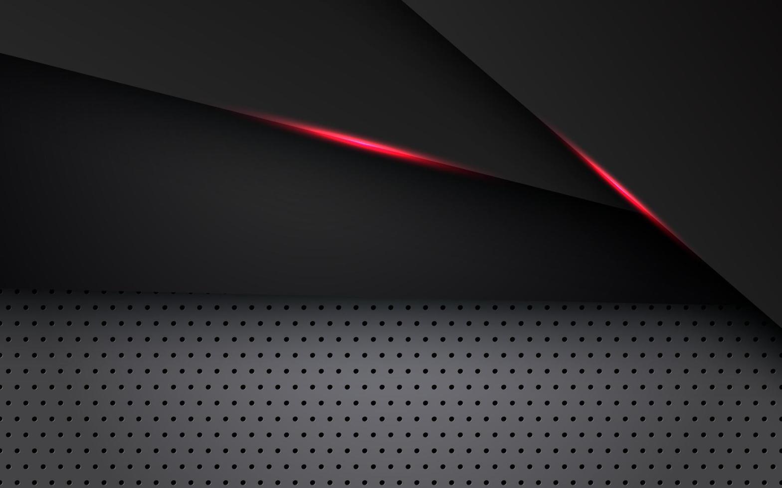 abstract light red black space frame layout design tech triangle concept gray texture background. eps10 vector