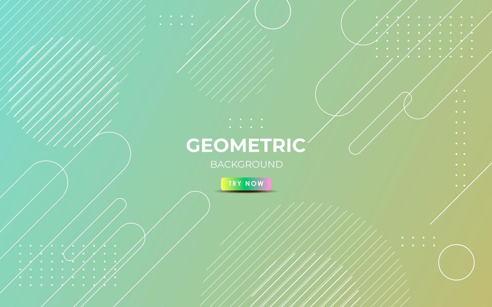 minimal abstract green soft dynamic geometric shape composition background. eps10 vector