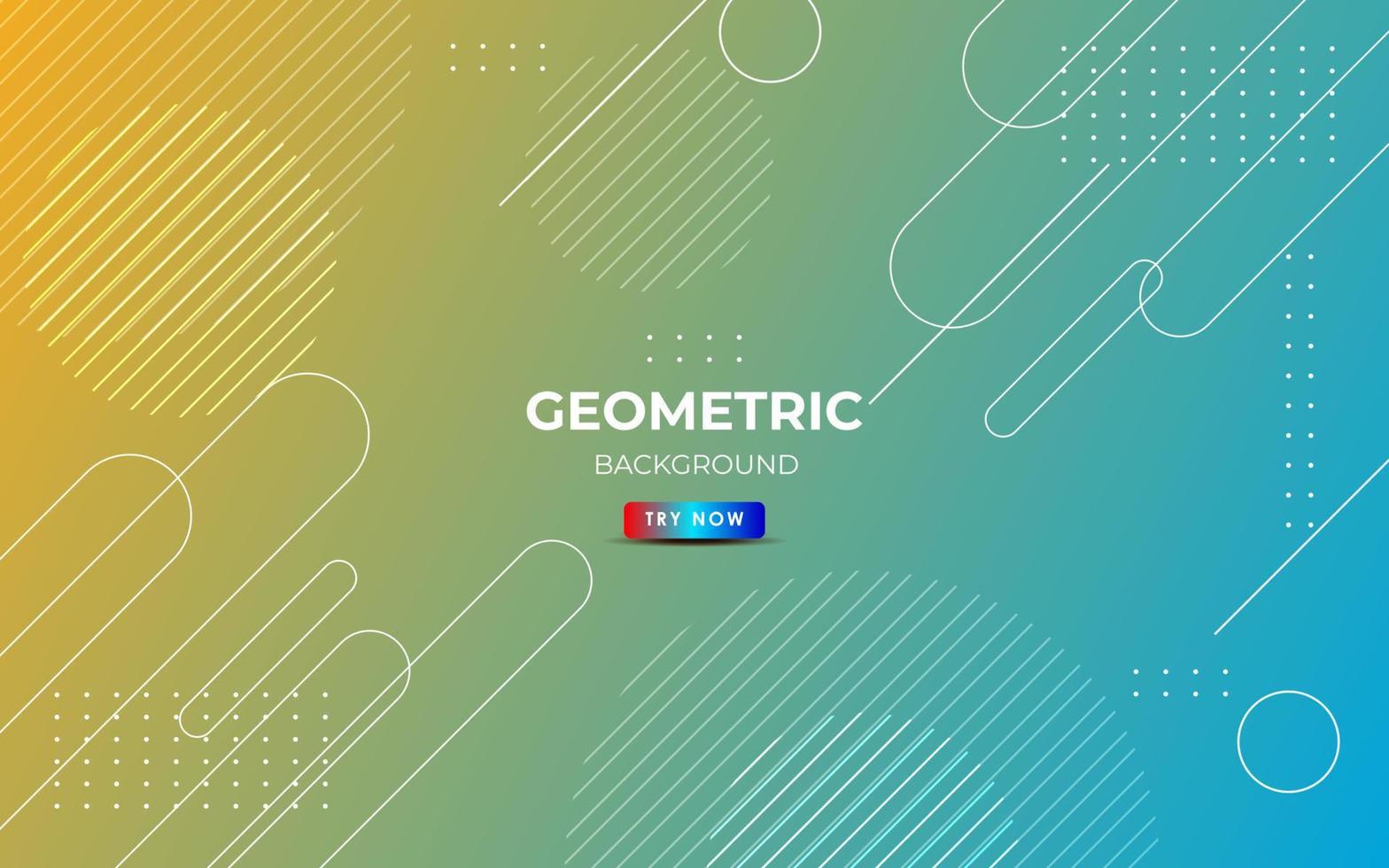 minimal abstract blue yellow dynamic geometric shape composition background. eps10 vector