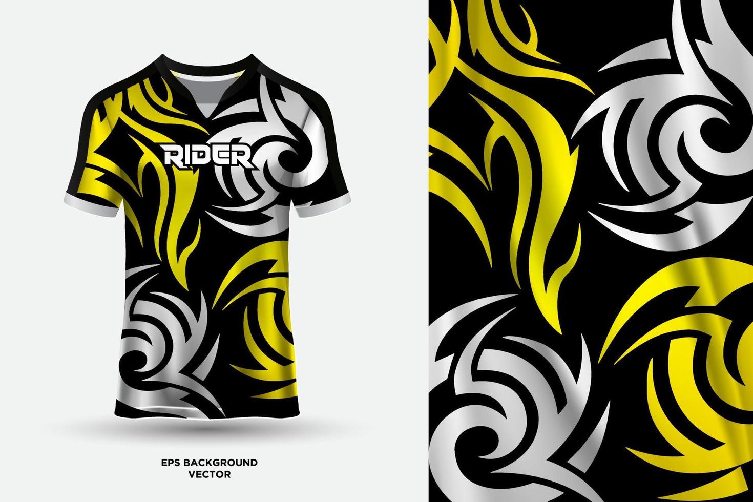 New modern sports jersey design background vector