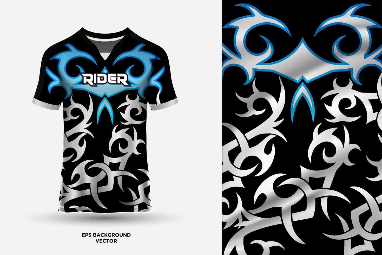 New modern sports jersey design background vector