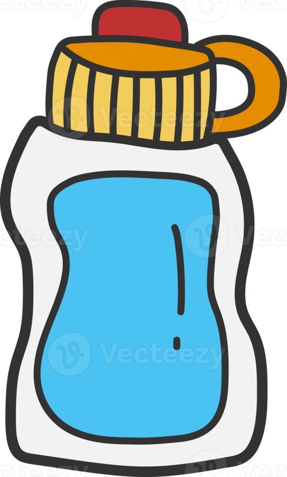 water bottle element, Back to School icon set. png