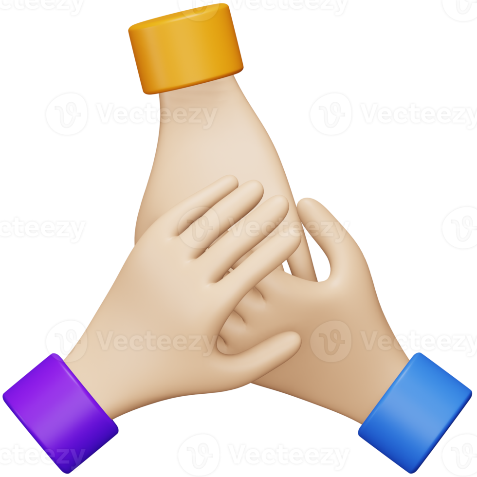 Participation 3d rendering isometric icon. png