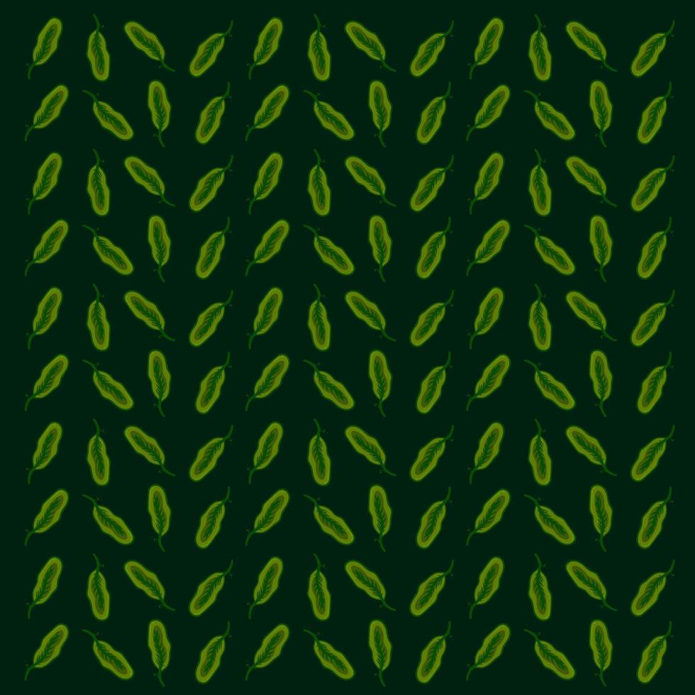 Spinach wallpaper, illustration, vector on white background.