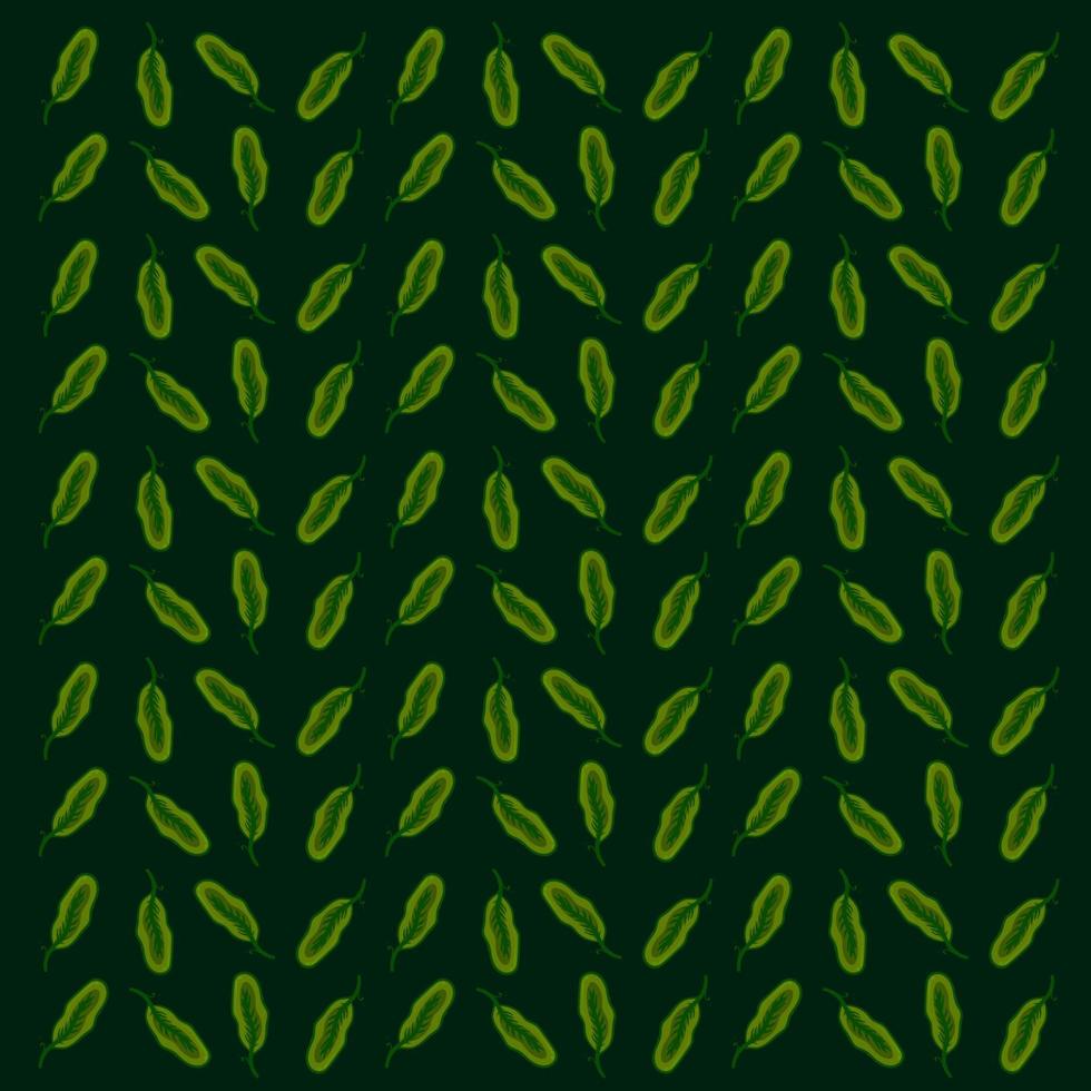 Spinach wallpaper, illustration, vector on white background.