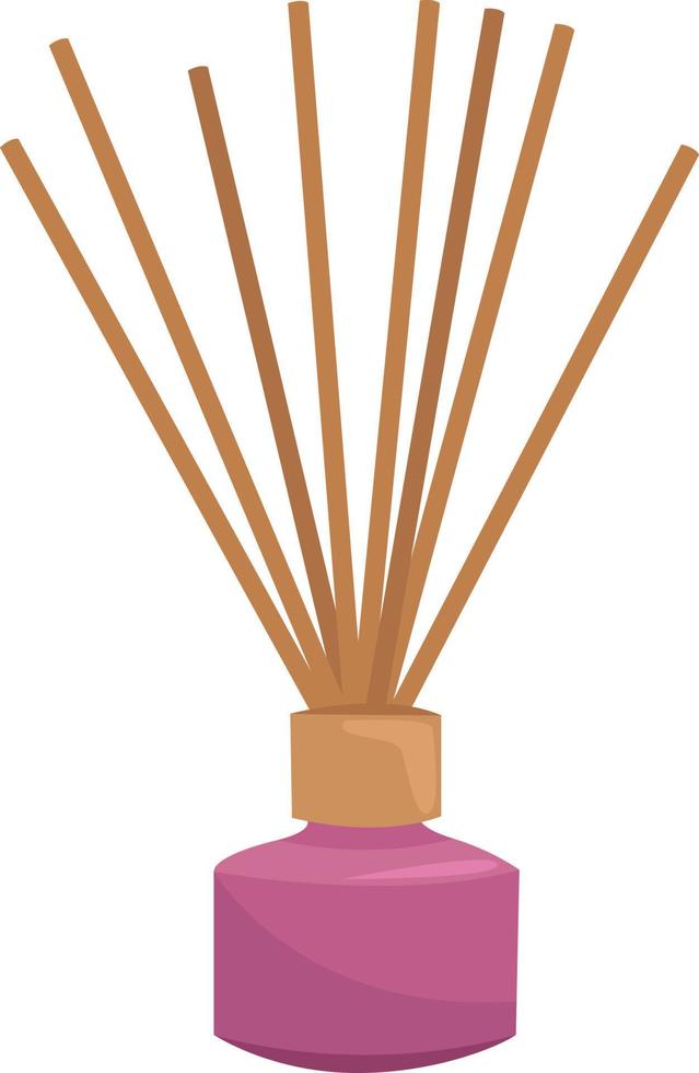 Flavored sticks , illustration, vector on white background