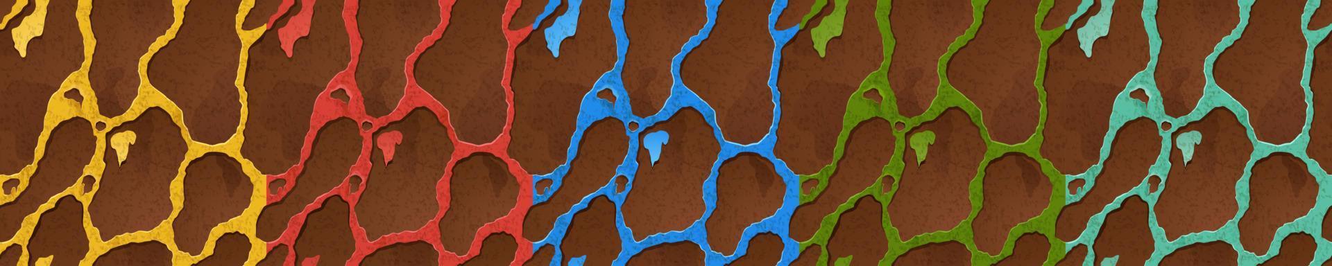 textura de metal oxidado con agujeros, diseño de juego de óxido vector