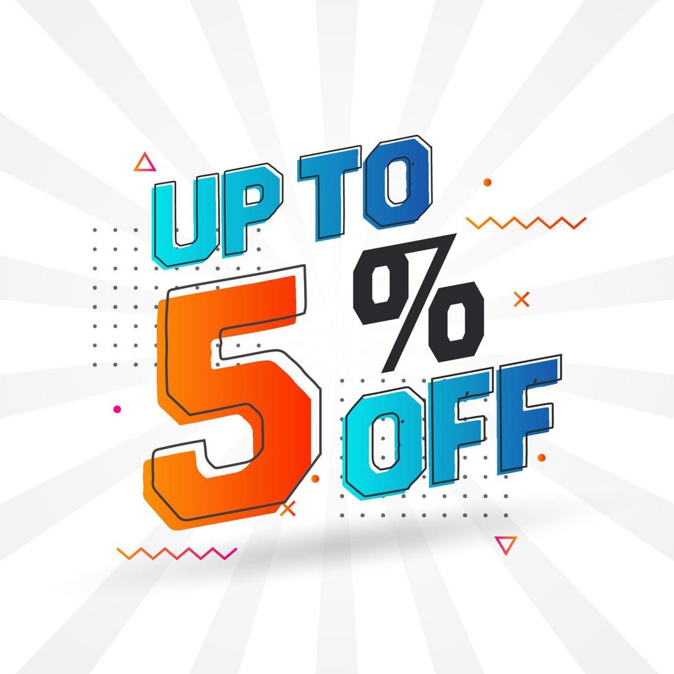 Sale Of Advertising Campaign Up To 5 Percent Off Promotional Design sale-of-advertising-campaign-up-to-5-percent-off-promotional-design