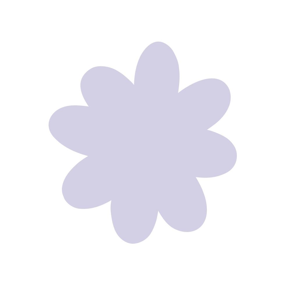 Abstract hand drawn composition vector