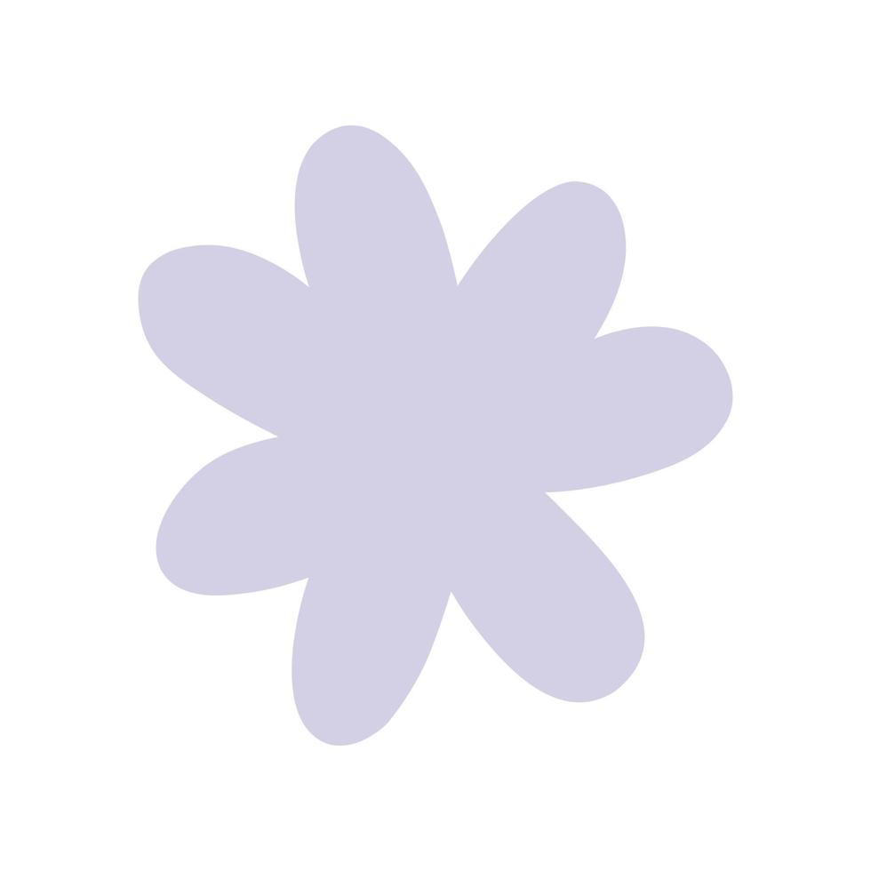 Abstract hand drawn composition vector