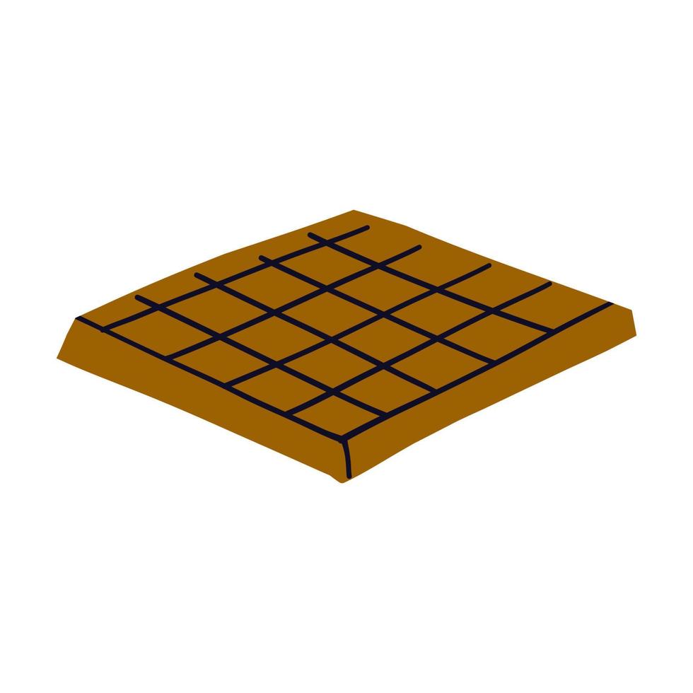 elemento de comida de diseño de dibujos animados. dulces de chocolate dibujados a mano vector