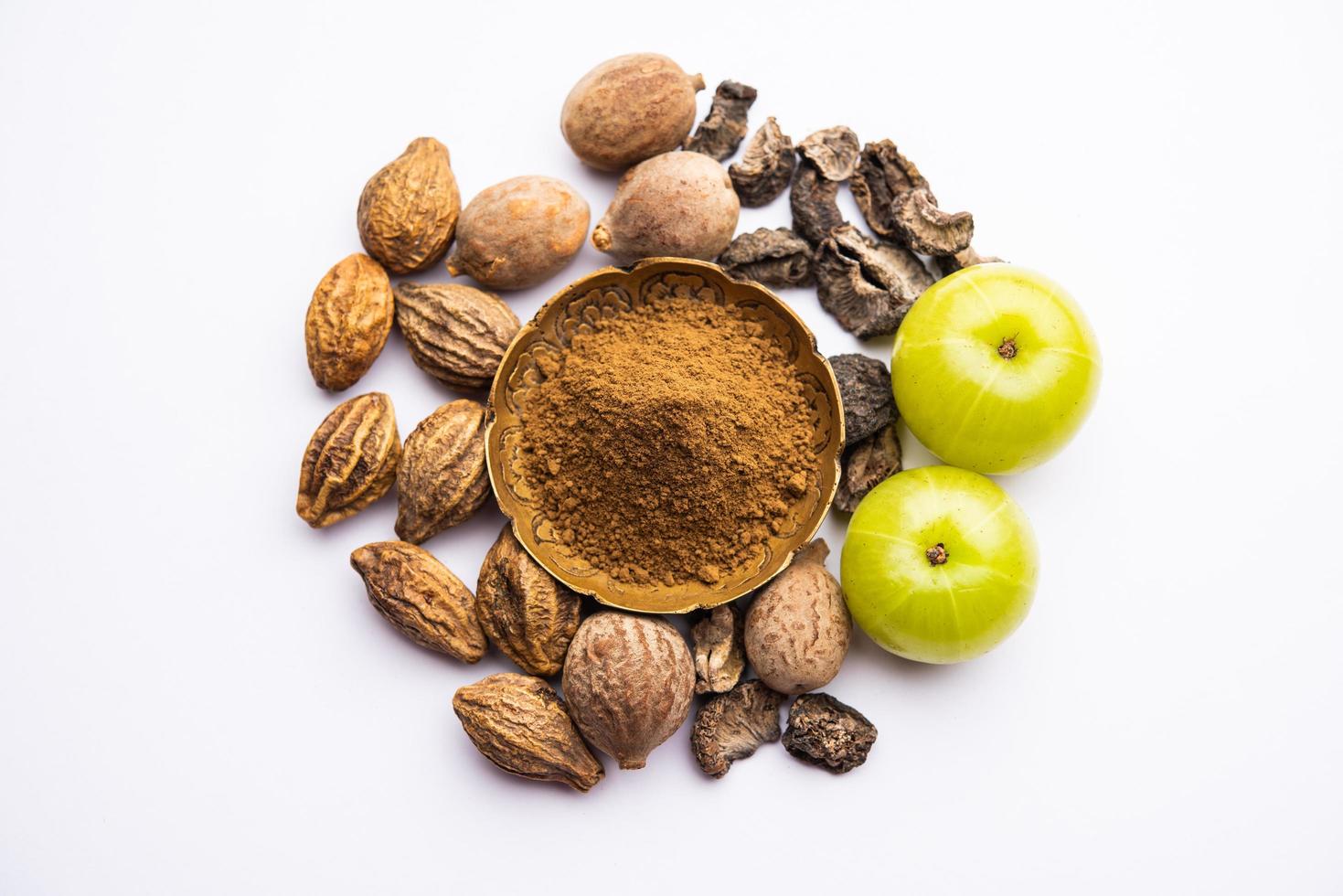 Ayurvedic Triphala churan or trifala powder is an ancient medicine for