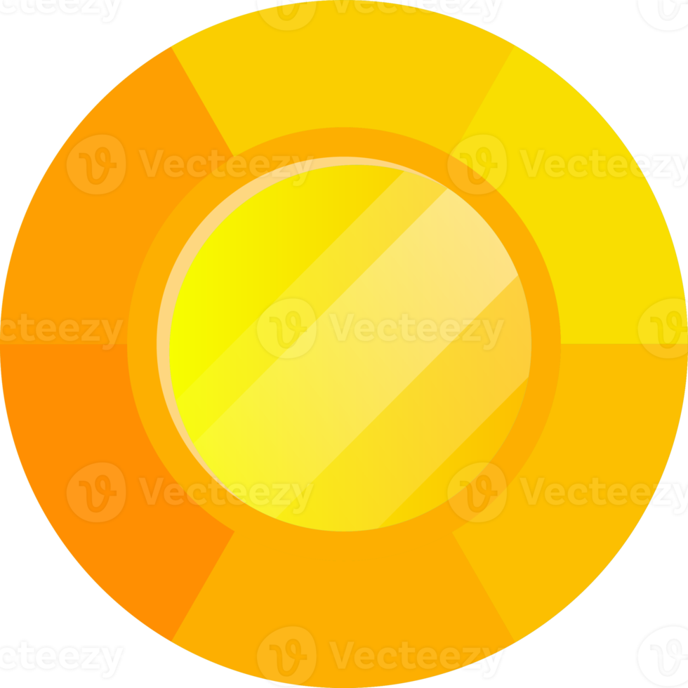Yellow shiny diamonds cuts. Jewelry gems magic stone for interface design. png