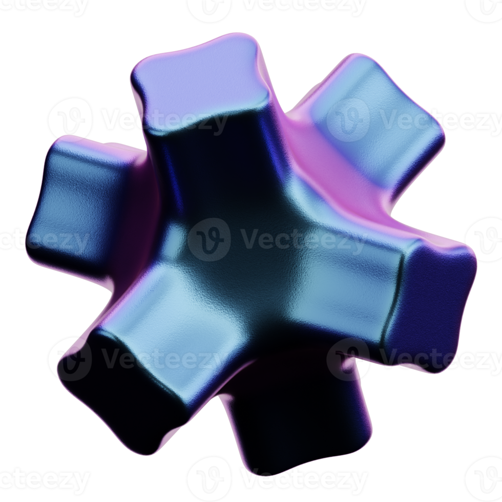 3D Abstract Shape png