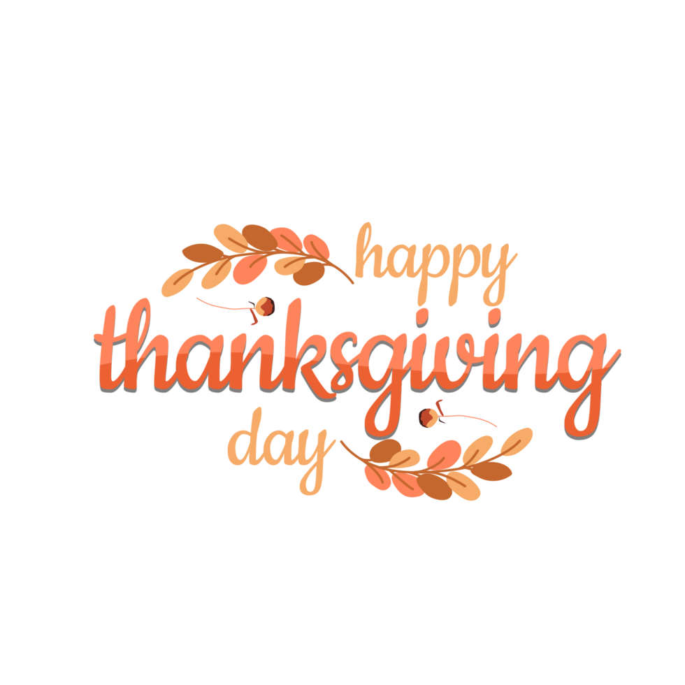Happy Thanks Giving day 13869019 PNG