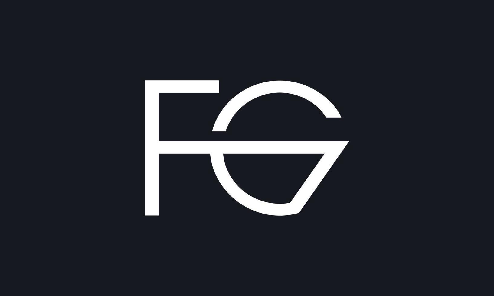 Letter FG Logo Pro Vector File Pro Vector Pro Vector