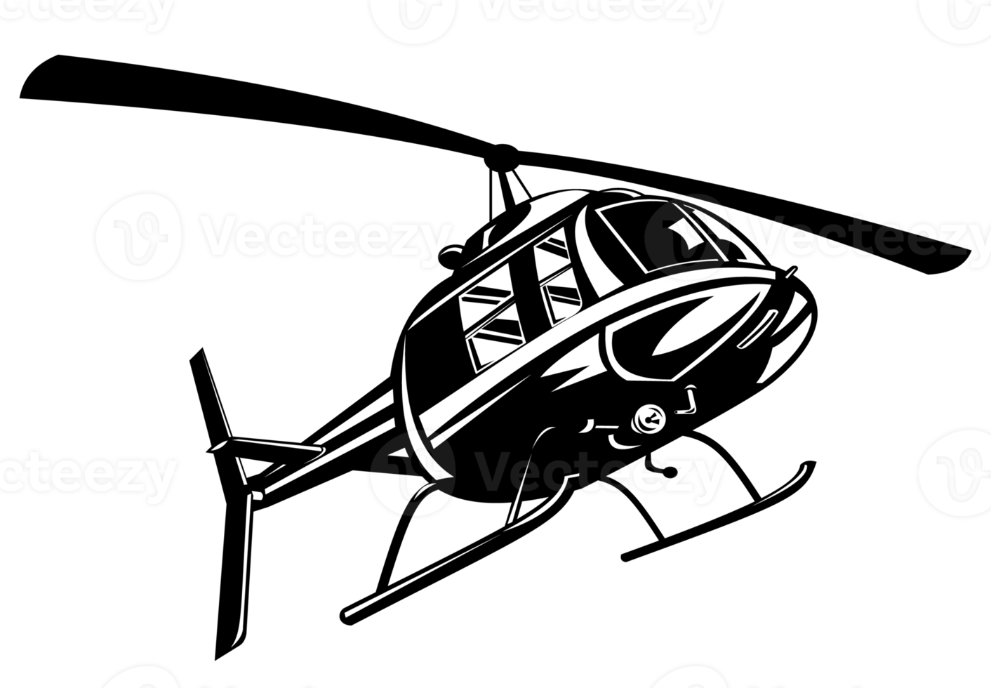 Helicopter Chopper Retro png