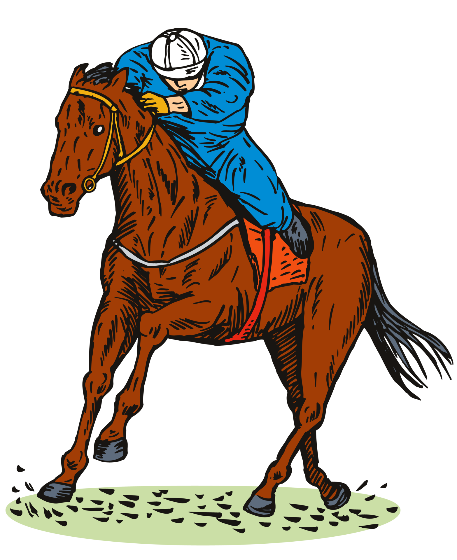 Free carreras de caballos y jinetes 13869478 PNG with Transparent