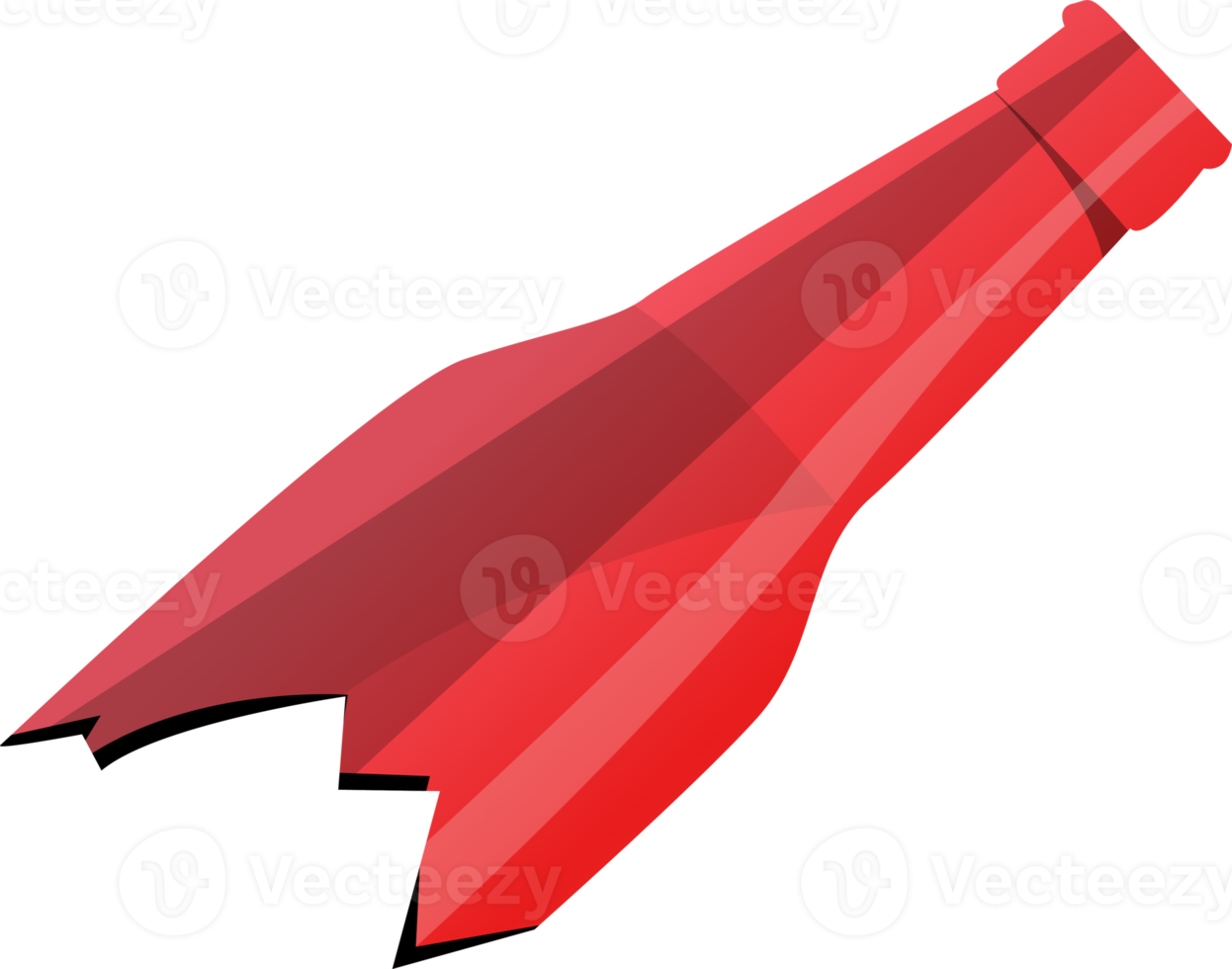 zerbrochener Flaschenmüll png